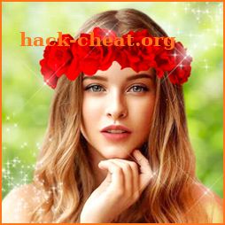 Flower Crown Photo Editor 🌸 Filters for Selfies icon