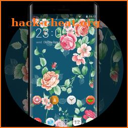 Flower theme for rose icon