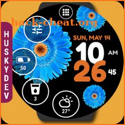 Flower Watch Face by HuskyDEV icon