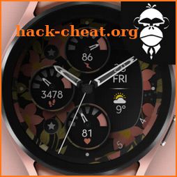 Flowers Analog Watch Face icon