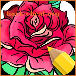Flowers Coloring Books icon