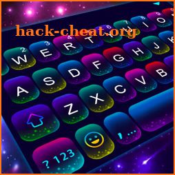 Fluorescent Neon Keyboard Theme icon