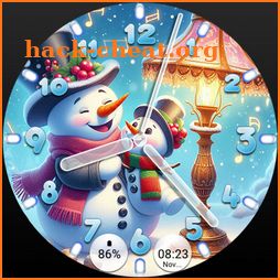 FLW124 Musical Art Snowman icon