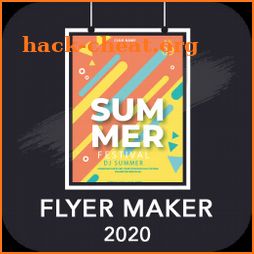 Flyer Maker Poster Maker 2020, Graphic Design Free icon