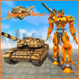 Flying Air Robot Transform Tank Robot Battle War icon