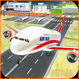 Flying Airplane Pilot Flight 3d Simulator icon