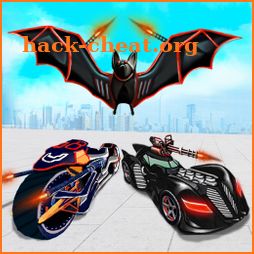 Flying Bat Robot Games: Superhero New Game 2021 icon