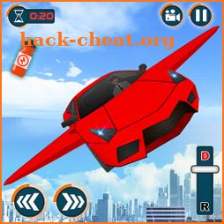 Flying car- Robot Transformation Car Driving icon