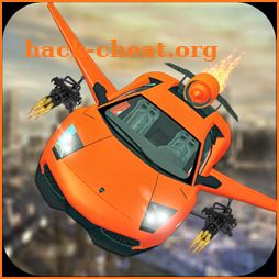 Flying Car Stunts & Flying Car Shooting Simulator icon