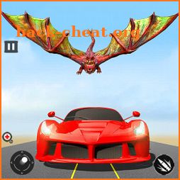 Flying Dragon Robot Transformation Car Game icon