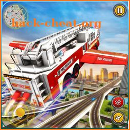Flying Firefighter Truck Simulator 2019 icon