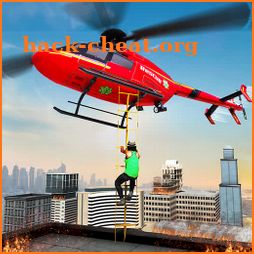 Flying Helicopter Rescue City icon