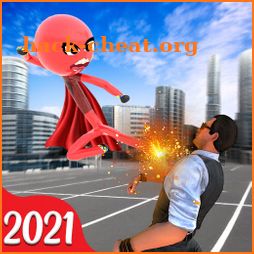 Flying Hero Stickman Flash hero 2021 icon