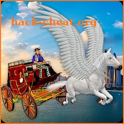 Flying Horse Taxi City Transport icon