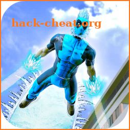 Flying Ice Hero War - Robot Fighting Games 2021 icon