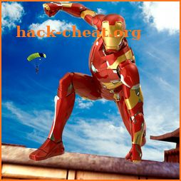 Flying Iron Superhero Man - City Rescue Mission icon
