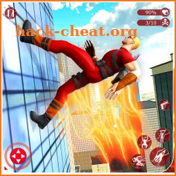 Flying Ninja Super Hero - Rescue Survival Game 3D icon