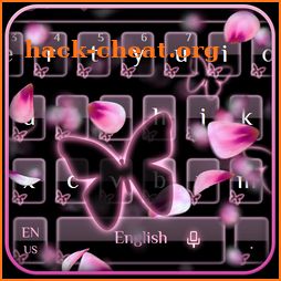 Flying Petals Butterfly Keyboard icon