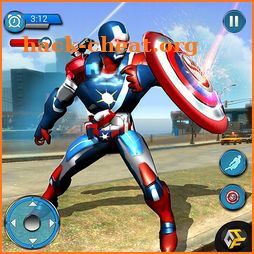 Flying Robot Captain Hero City Survival Mission icon