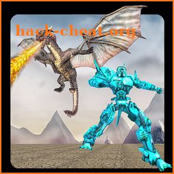 Flying Robot Dragon : Transformation War 2018 icon