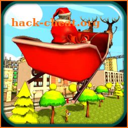 Flying Santa Christmas Gift Delivery Game 2020 icon