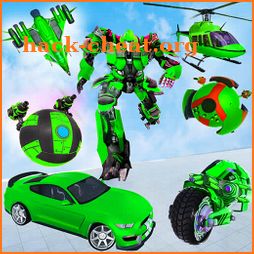 Flying Snake Robot Car Games icon