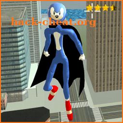 Flying Speed  Stickman Rope hero Gangaster Crime icon