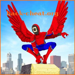 Flying Spider Rope Hero Games icon