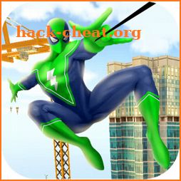 Flying Spider Rope Hero - Super Vice Town Crime icon