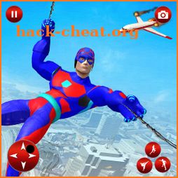 Flying Superhero Robot Speed Hero icon