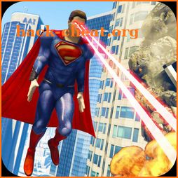 Flying Superman Simulator 2018 icon