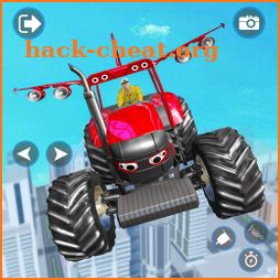Flying Tractor Simulator icon