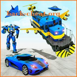 Flying Train Robot Car Limo icon