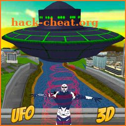 Flying UFO Robot Game:Alien SpaceShip Battle icon