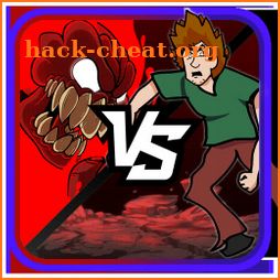 FNF Funny mod vs mod God Eater vs Hellclown Trick icon