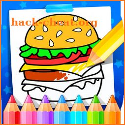 Food Coloring Book - Sweet Desserts icon