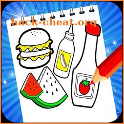 Food Coloring Game - Learn Colors for kids icon