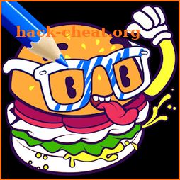 Food Coloring Pages - Cook Book icon