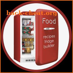 Food recipes fridge builder icon