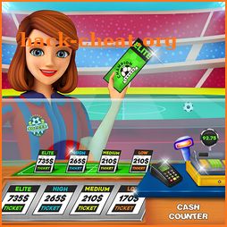 Football Stadium Cashier : Cash Register Game icon