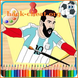 Football Stars Strike Coloring Pages Game icon