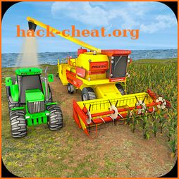 Forage Tractor Farming Drive icon