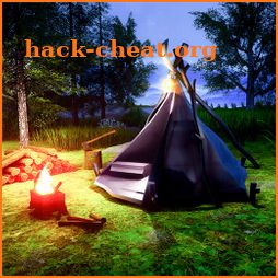 Forest Camping Survival Simulator - Camping Games icon