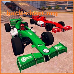 formula car racing game – infinite city chase icon