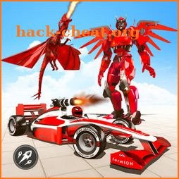 Formula Car Robot Transform - Flying Dragon Robot icon