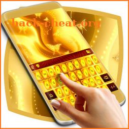 Free 2018 Gold keyboard icon