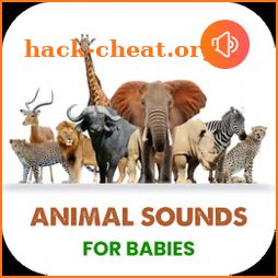 Free animal sounds for babies: name animal calls icon