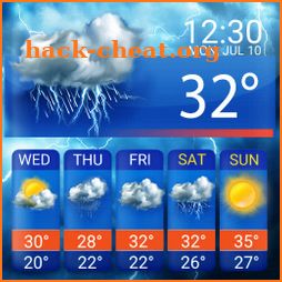 Free Daily Weather Forecast App Widget icon