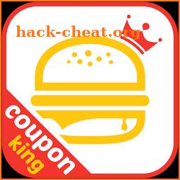 Free Fast Food Coupons for 👑 BurgerKing Coupons icon
