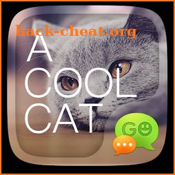 (FREE) GO SMS A COOL CAT THEME icon